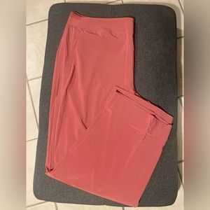 Athleta  Pink Straight Leg Ankle Pants - NWOT sz22